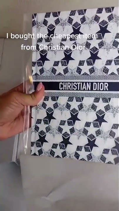 christian dior cheapest item